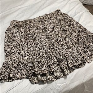 cheetah skirt